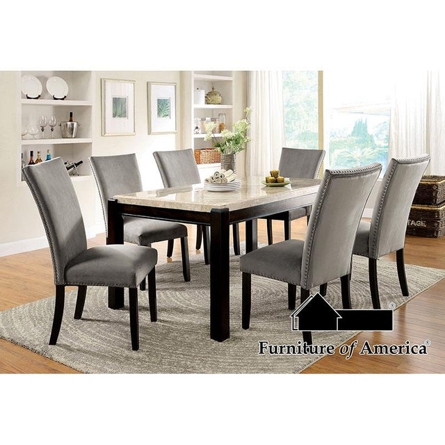 Furniture of America Gladstone 7 Pc. Dining Table Set