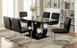 Furniture of America Lodia I Side Chair, Black (2/CTN)