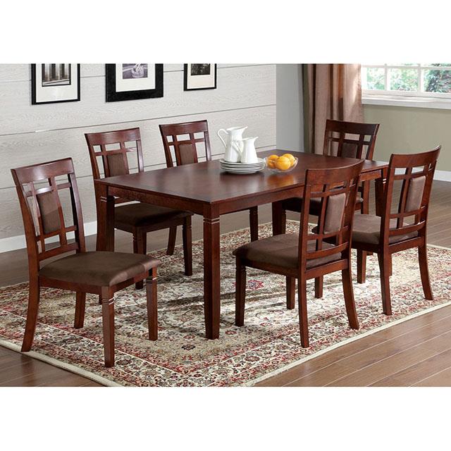 Furniture of America Montclair I 7 Pc. Dining Table Set