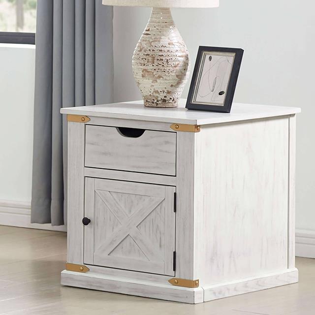 Furniture of America Bacerra End Table