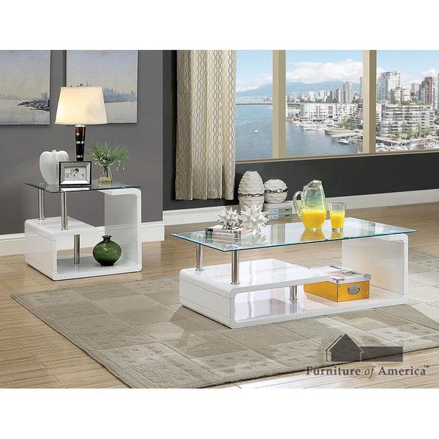 Furniture of America Torkel End Table