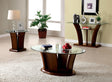 Furniture of America Manhattan Iv Sofa Table, Brown Cherry