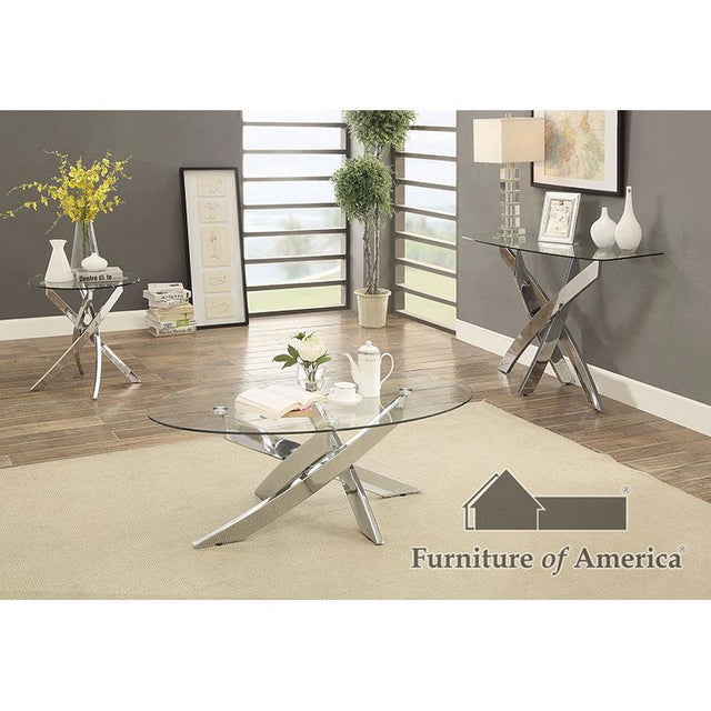 Furniture of America Laila Sofa Table