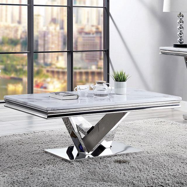 Furniture of America Villarsglane Coffee Table