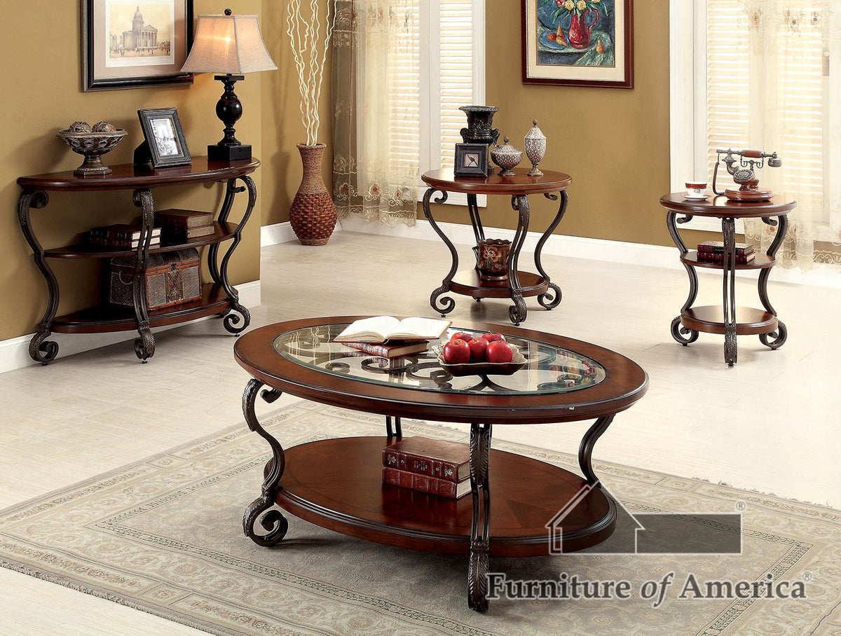Furniture of America August Side Table