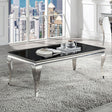Furniture of America Wetzikon Coffee Table, Black