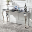 Furniture of America Wetzikon Sofa Table, Black