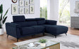 Furniture of America Napanee Sectional, Navy
