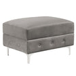 Furniture of America Ciabattoni Ottoman, Gray