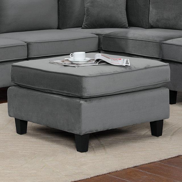 Furniture of America Sandrine Ottoman