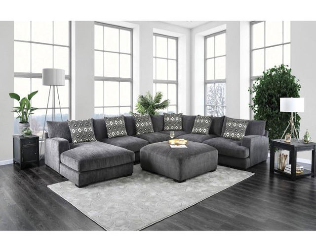Furniture of America Kaylee L-Shaped Sectional
