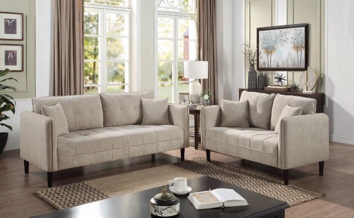 Furniture of America CM6736LG Sofa + Loveseat
