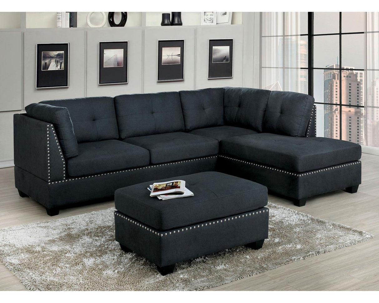 Furniture of America Lita Ottoman