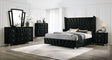 Furniture of America Carissa Queen Bed, Black
