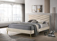 Furniture of America Vivar Queen Bed, Beige