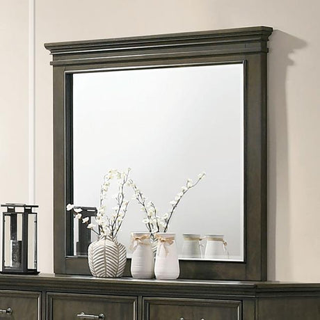Furniture of America Houston Mirror, Gray