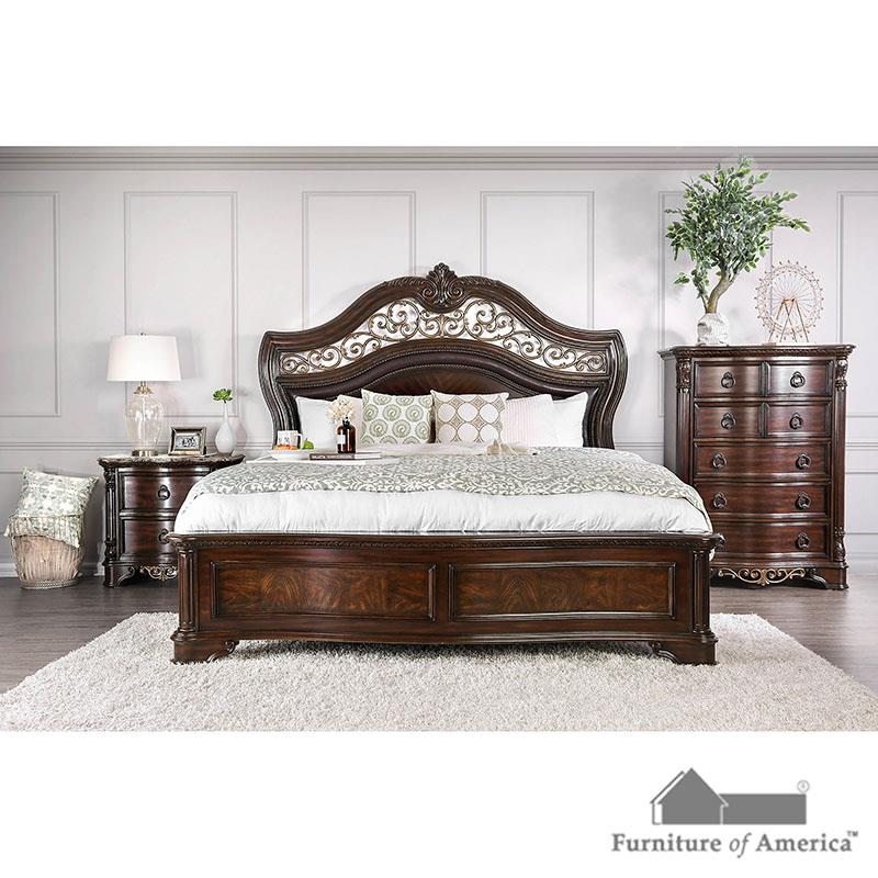 Furniture of America Menodora 4 Pc. Queen Bedroom Set