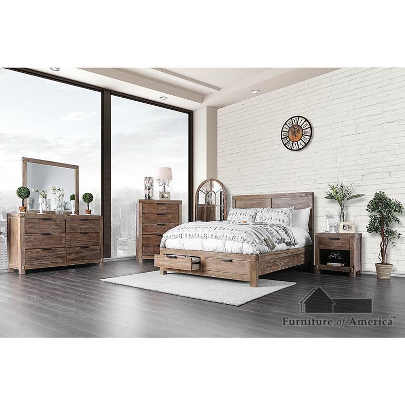 Furniture of America Wynton 5 Pc. Queen Bedroom Set w/ Chest