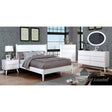 Furniture of America Lennart II Full Bed, White