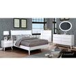 Furniture of America Lennart II Nightstand, White