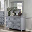 Furniture of America Castlile Dresser, Gray