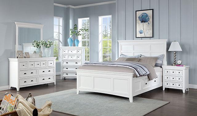 Furniture of America Castile 4 Pc. Full Bedroom Set