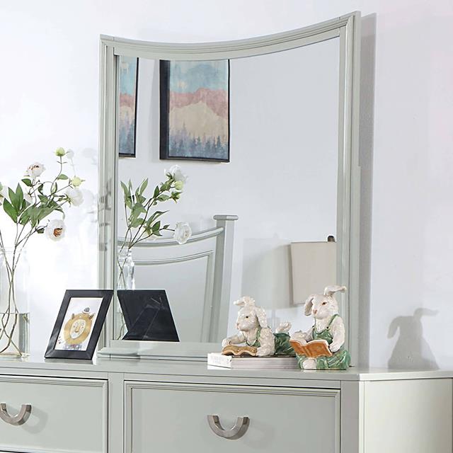 Furniture of America Lycorida Mirror, Gray