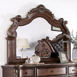 Furniture of America Esparanza Mirror, Brown Cherry