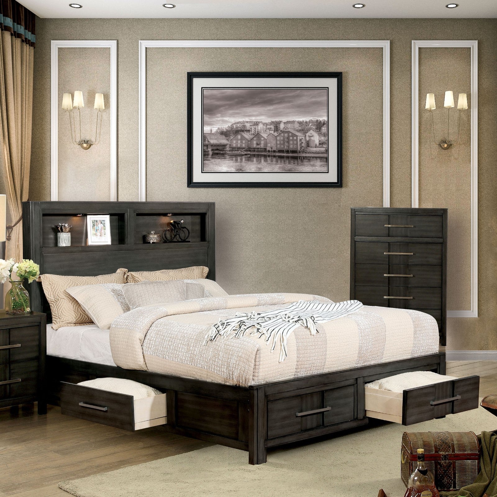 Furniture of America Karla Bed - Thumbnail 2
