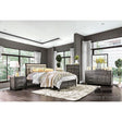 Furniture of America Berenice Mirror, Gray