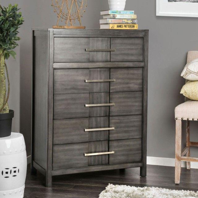 Furniture of America Berenice Chest, Gray