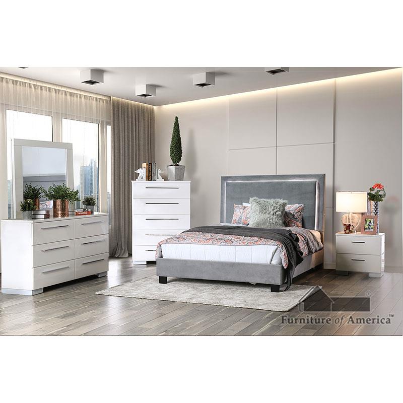 Furniture of America Erglow I E.King Bed