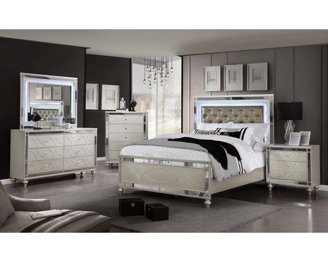 Furniture of America Manar 5 Pc. Queen Bedroom Set w/ Chest
