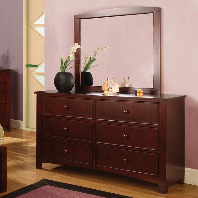 Furniture of America Omnus Dresser, Cherry