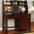 Furniture of America Omnus Desk, Cherry