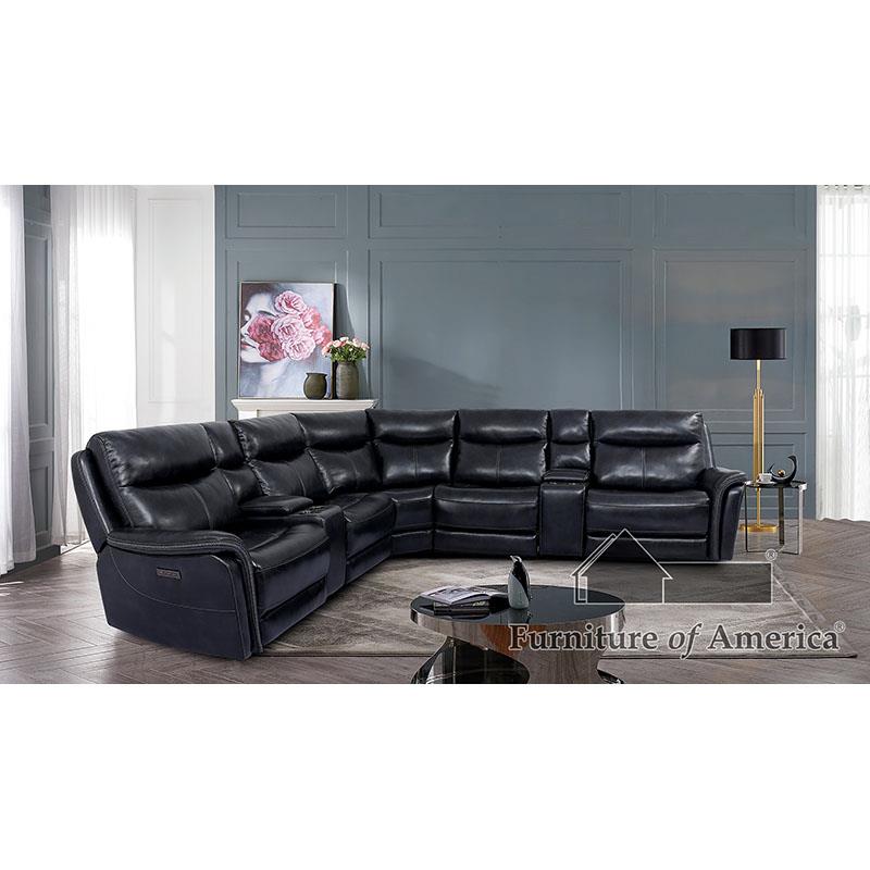 Furniture of America Braylee Power Sectional