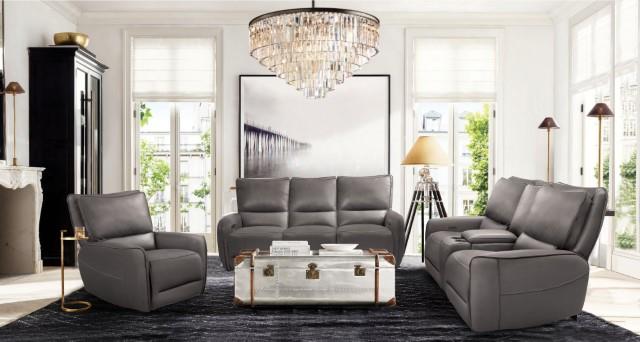 Furniture of America Phineas Power Sofa + Loveseat