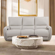 Furniture of America Phineas Power Sofa, Beige