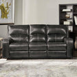 Furniture of America Soterios Power Sofa, Charcoal
