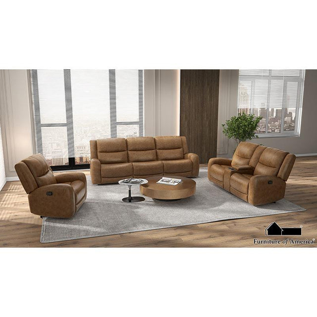 Furniture of America Leolinus Sofa + Loveseat