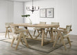 Furniture of America Guisborough Dining Table, Oak