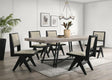 Furniture of America Tottenham Side Chair (2/CTN), Black