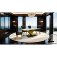 Furniture of America Palazzo Dining Table, Gold