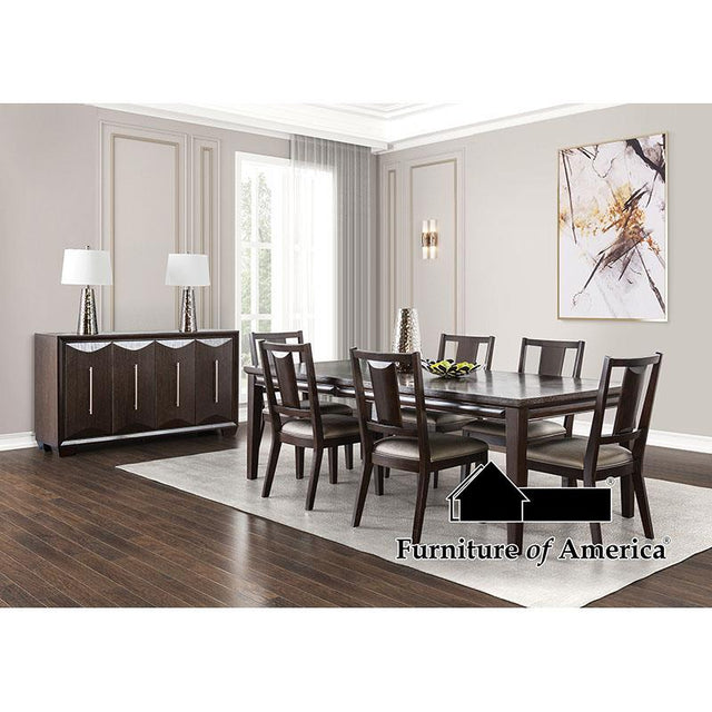 Furniture of America Hinwitz Server, Espresso