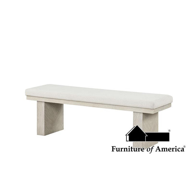Furniture of America Hagerman Bench, Natural