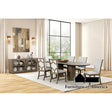 Furniture of America Clements 9 Pc. Dining Table Set