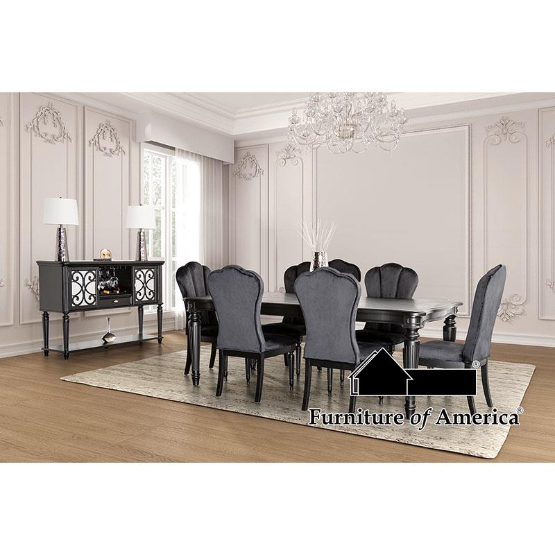 Furniture of America Hannoria 7 Pc. Dining Table Set