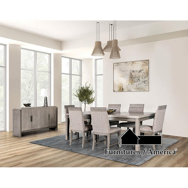 Furniture of America Vestby 7 Pc. Dining Table Set