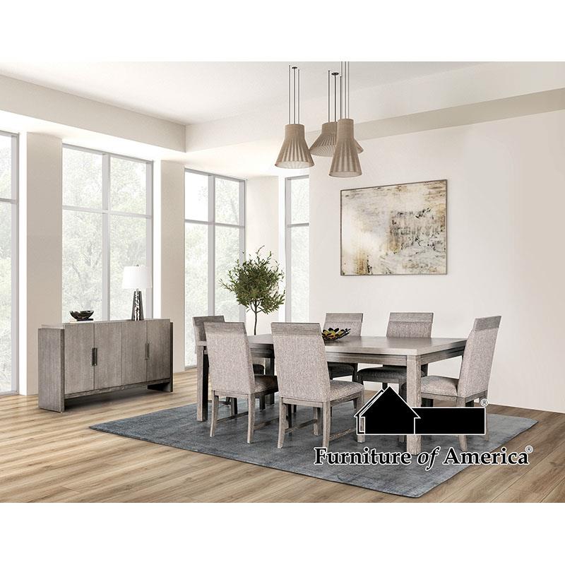 Furniture of America Vestby 9 Pc. Dining Table Set