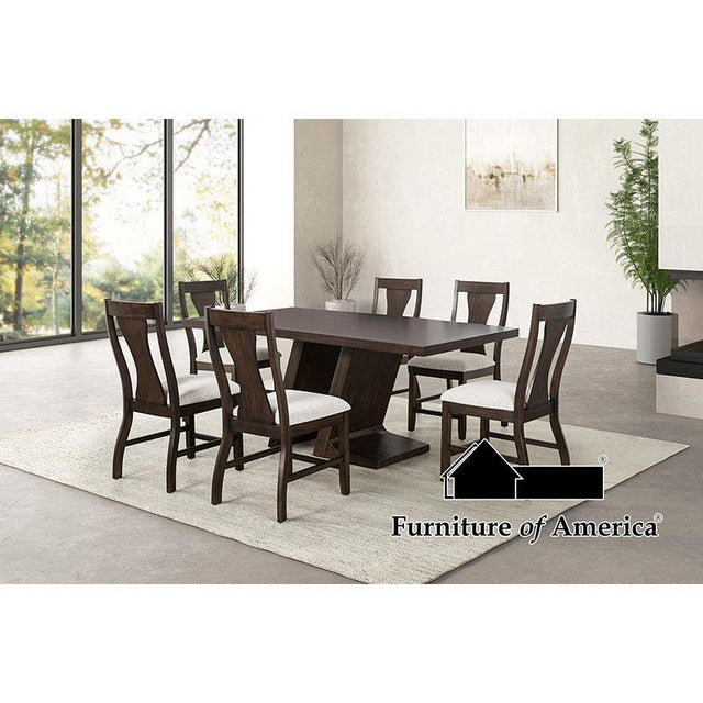 Furniture of America FM3600ES-T Dining Table, Espresso